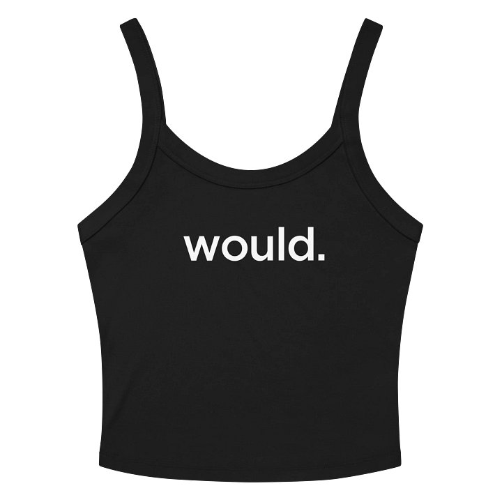Would. Women's Micro-Rib Tank Top product image (2)