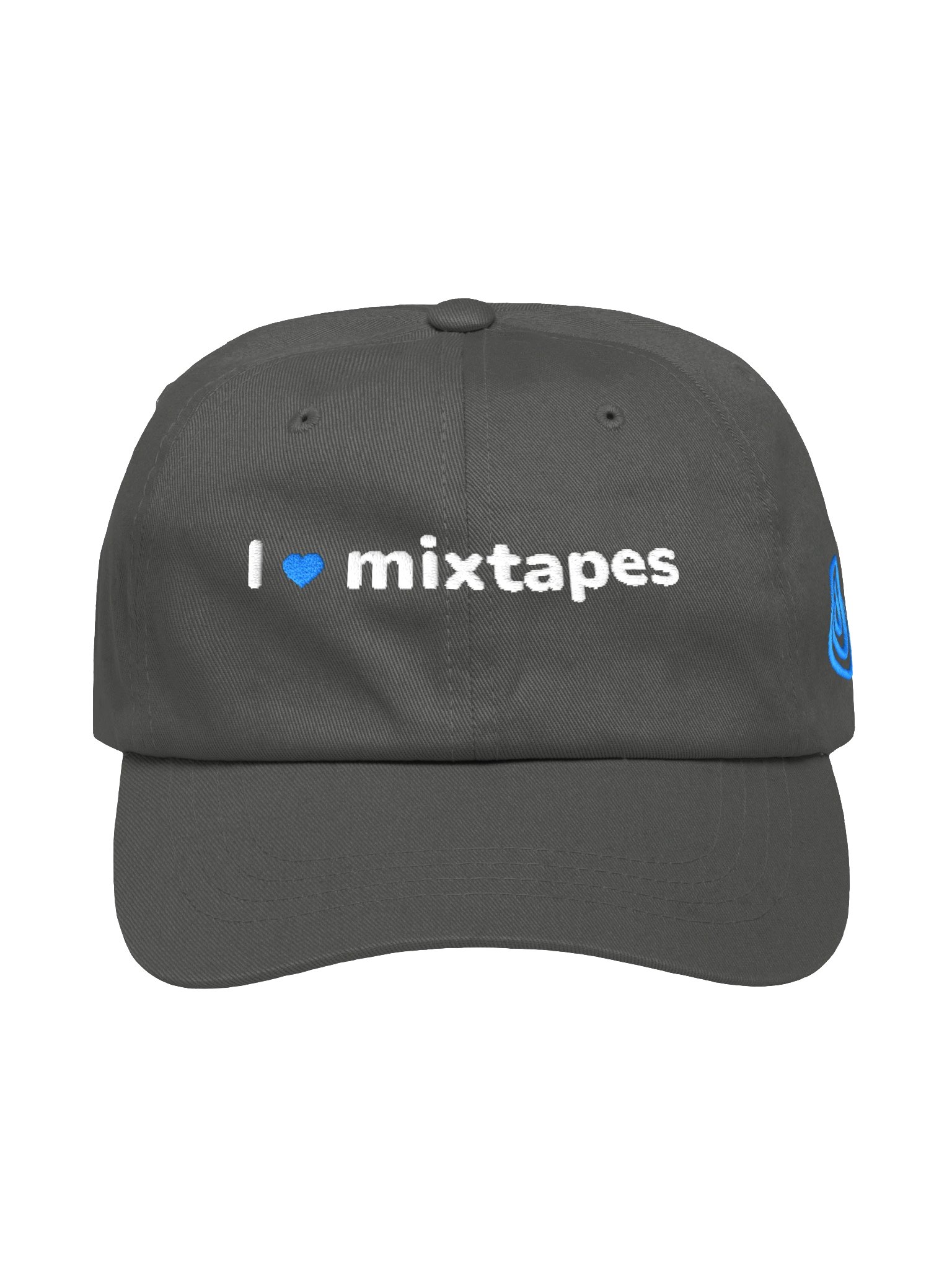 I ♥ mixtapes hat (Charcoal) product image (1)