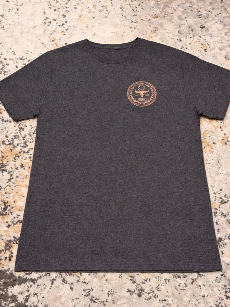 SLB Drinks Grey 'Please Drink Responsibly' T-shirt product image (1)