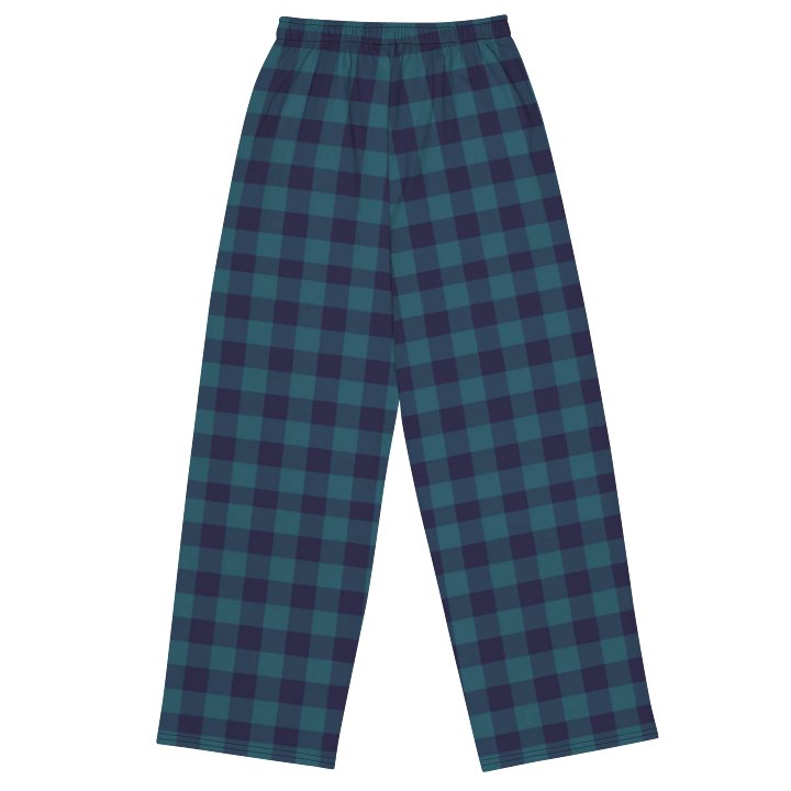 Blue Gingham Wideleg Pants product image (2)