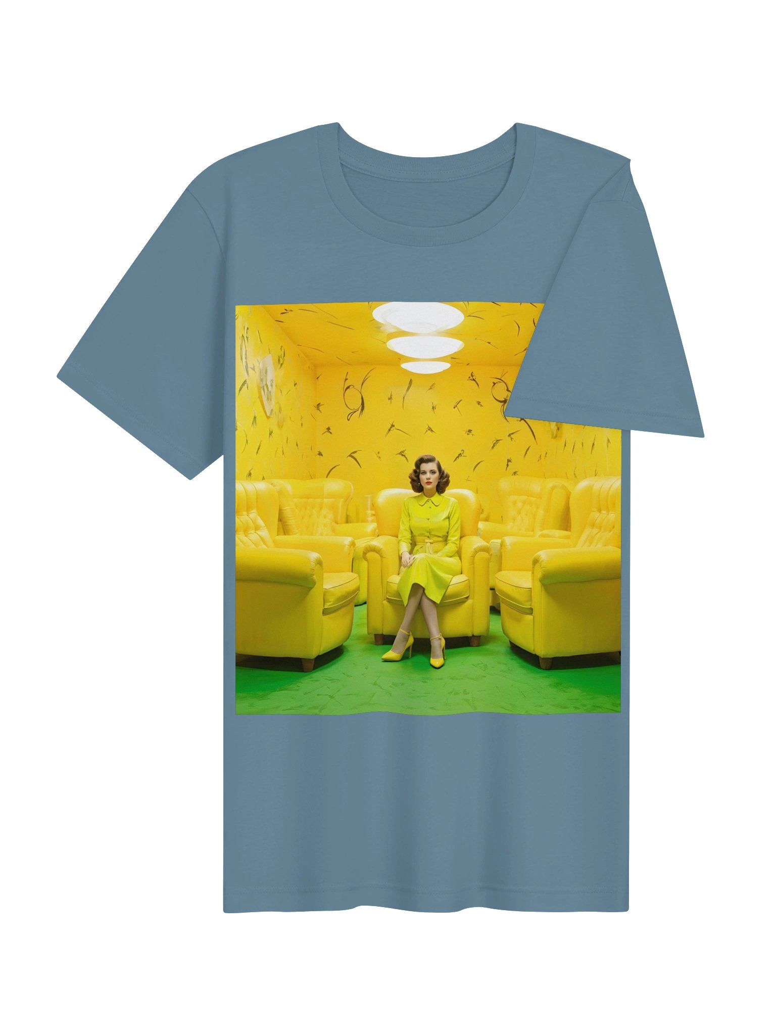 The Yellow Wallpaper 3000 | Bella+Canvas Unisex Supersoft T-Shirt product image (24)