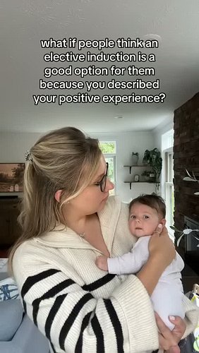 the internet rarely talks about elective inductions in a positive way. for years after discussing my choice, as an obgyn, to ...