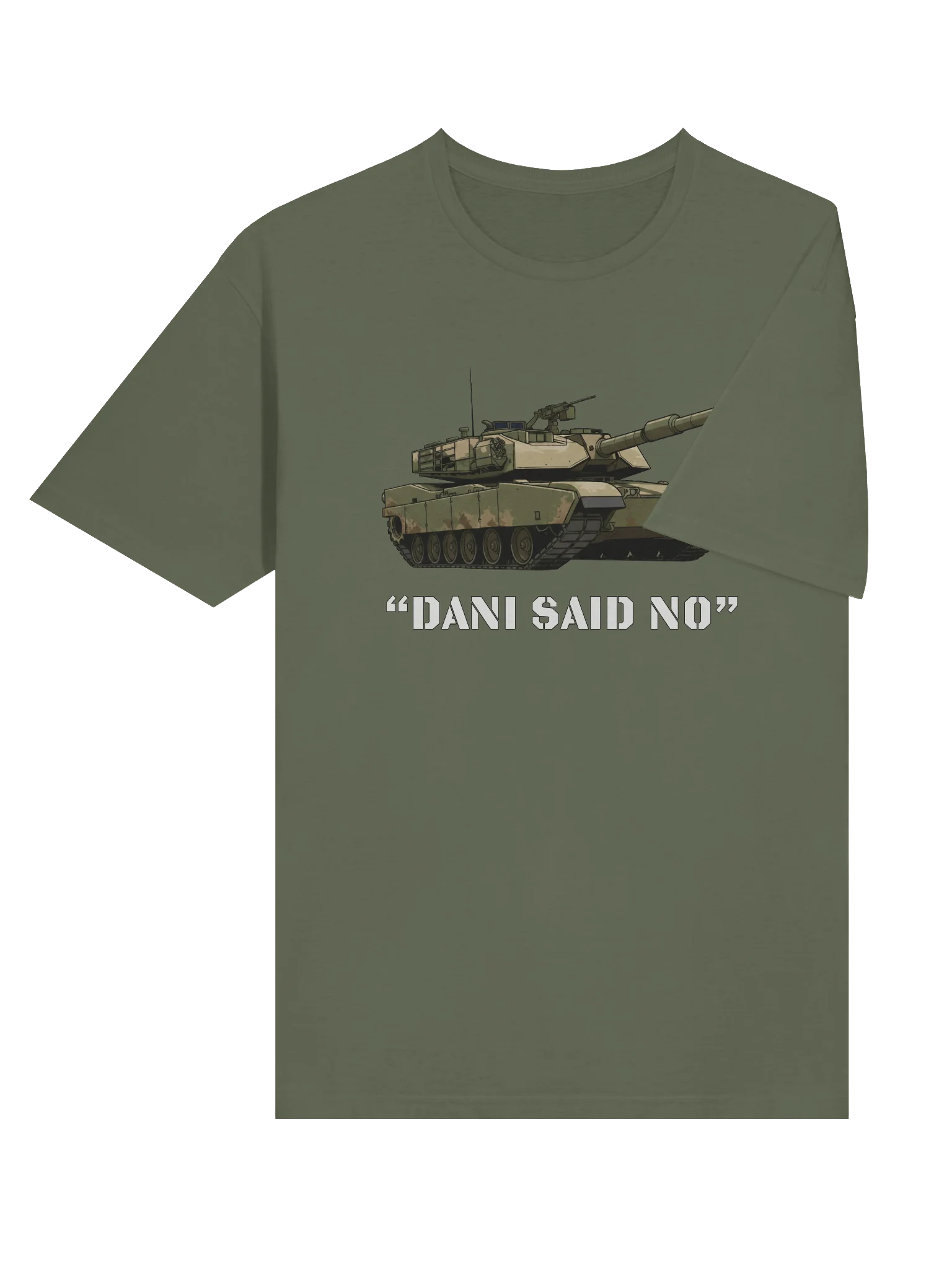 DANI SAID NO Camo Tank Gildan Softstyle T-Shirt product image (62)