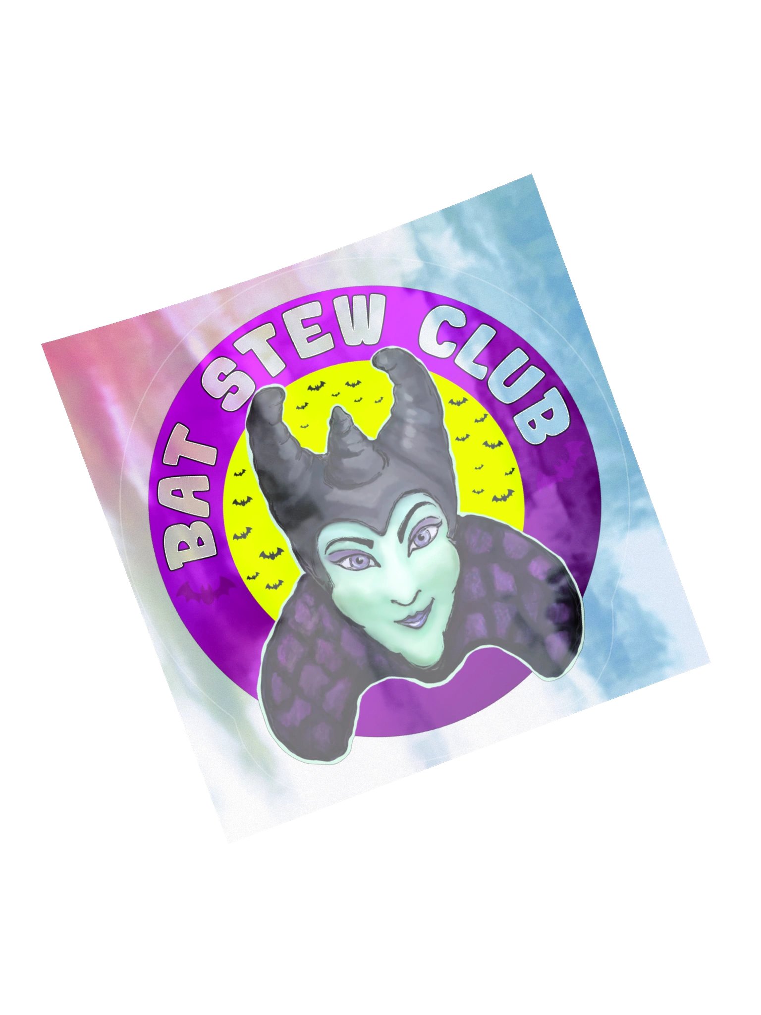 Bat Stew Club Holographic Cutout Sticker product image (13)