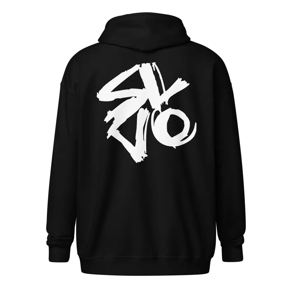 Zipper BLACK/WHITE product image (2)