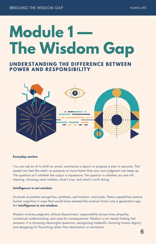 Bridging the Wisdom Gap: An ethical safety manual for the AI age product image (5)