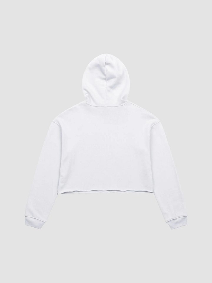 Heartbeat Nurse Mom, powered by coffee Crop Hoodie product image (7)