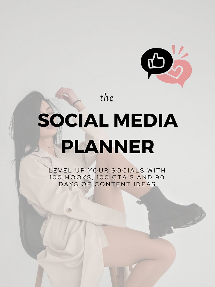 Social Media Planner product image (1)