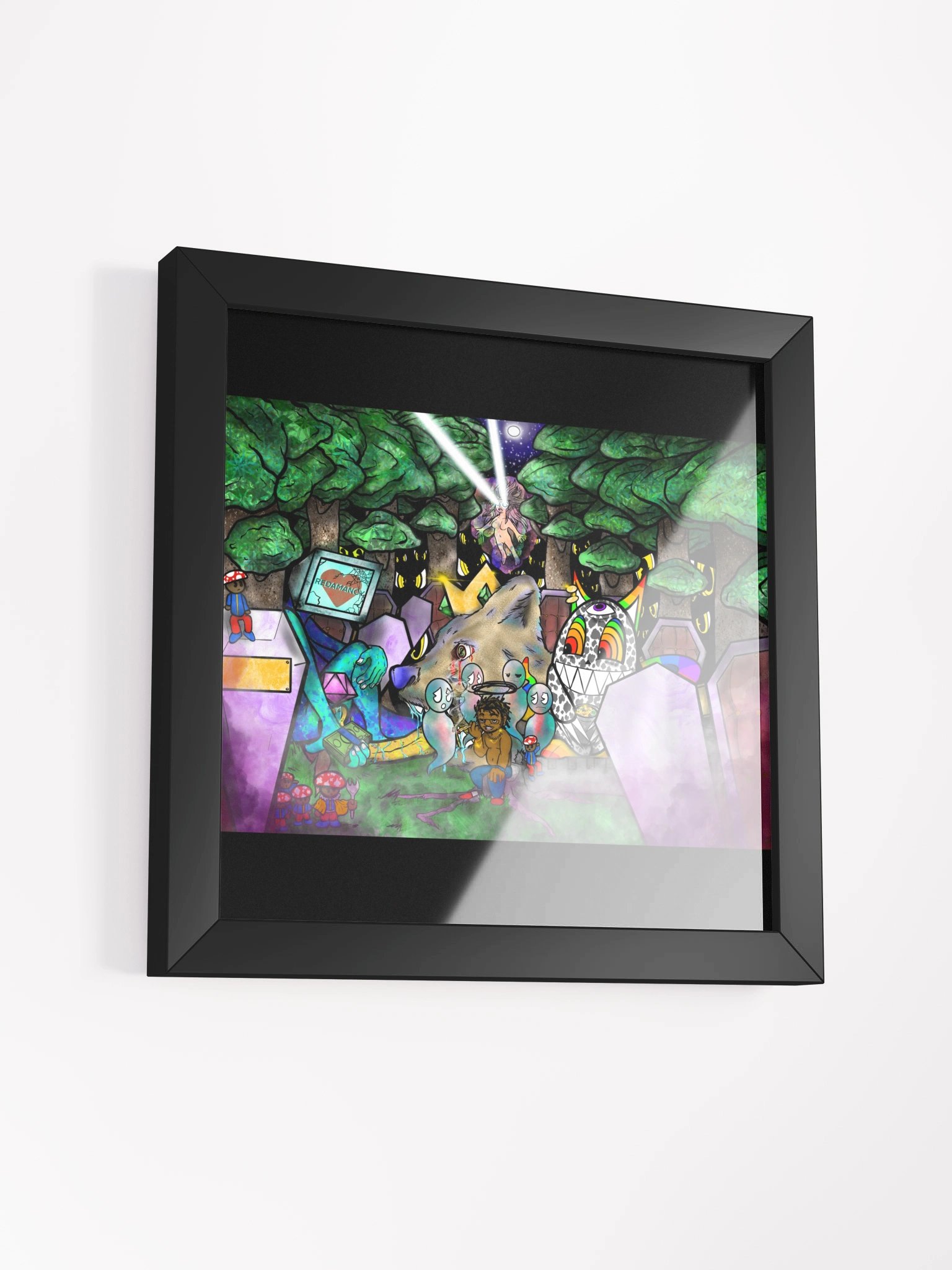 "What Dollar$ Can't Buy You" - Framed Print product image (3)