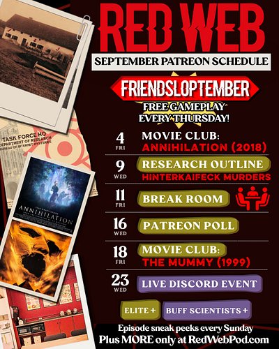 Happy September, Task Force! 🕸 This month we're kicking off one of our stretch goals doing FRIENDSLOPTEMBER~! More info on th...