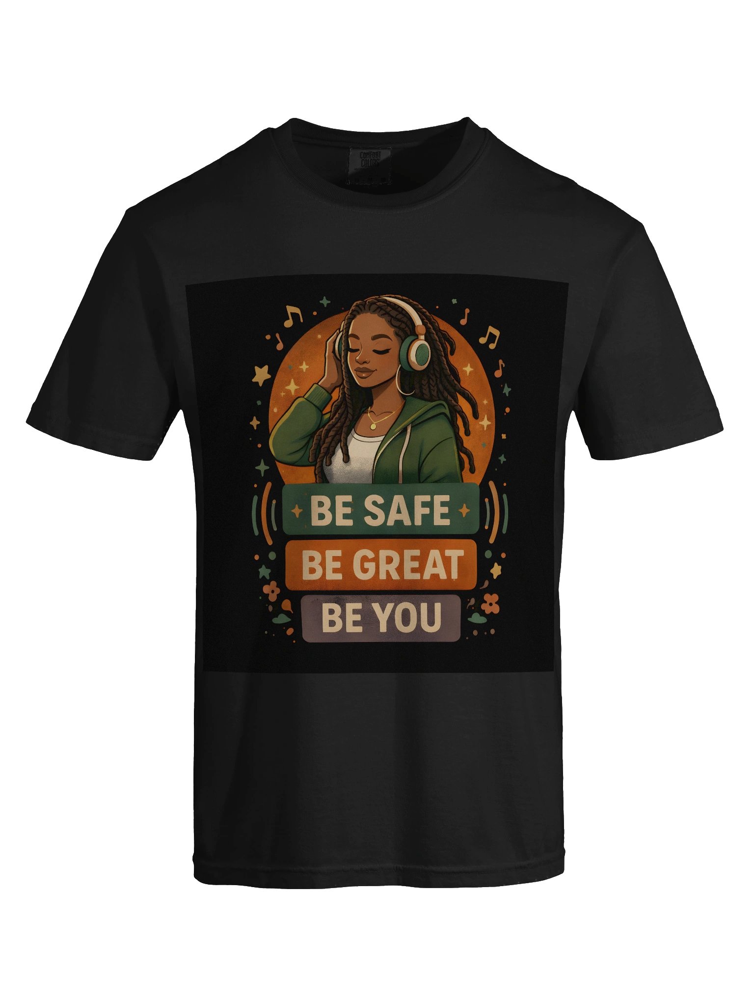 Be Safe Be Great Be You™ Music Lover T-Shirt product image (17)