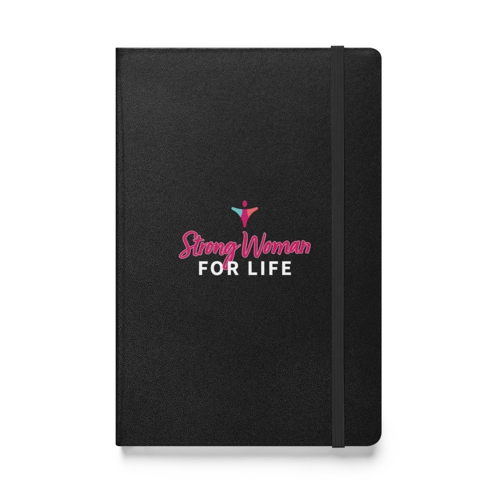 STRONG WOMAN | Hardcover Notebook Black product image (1)