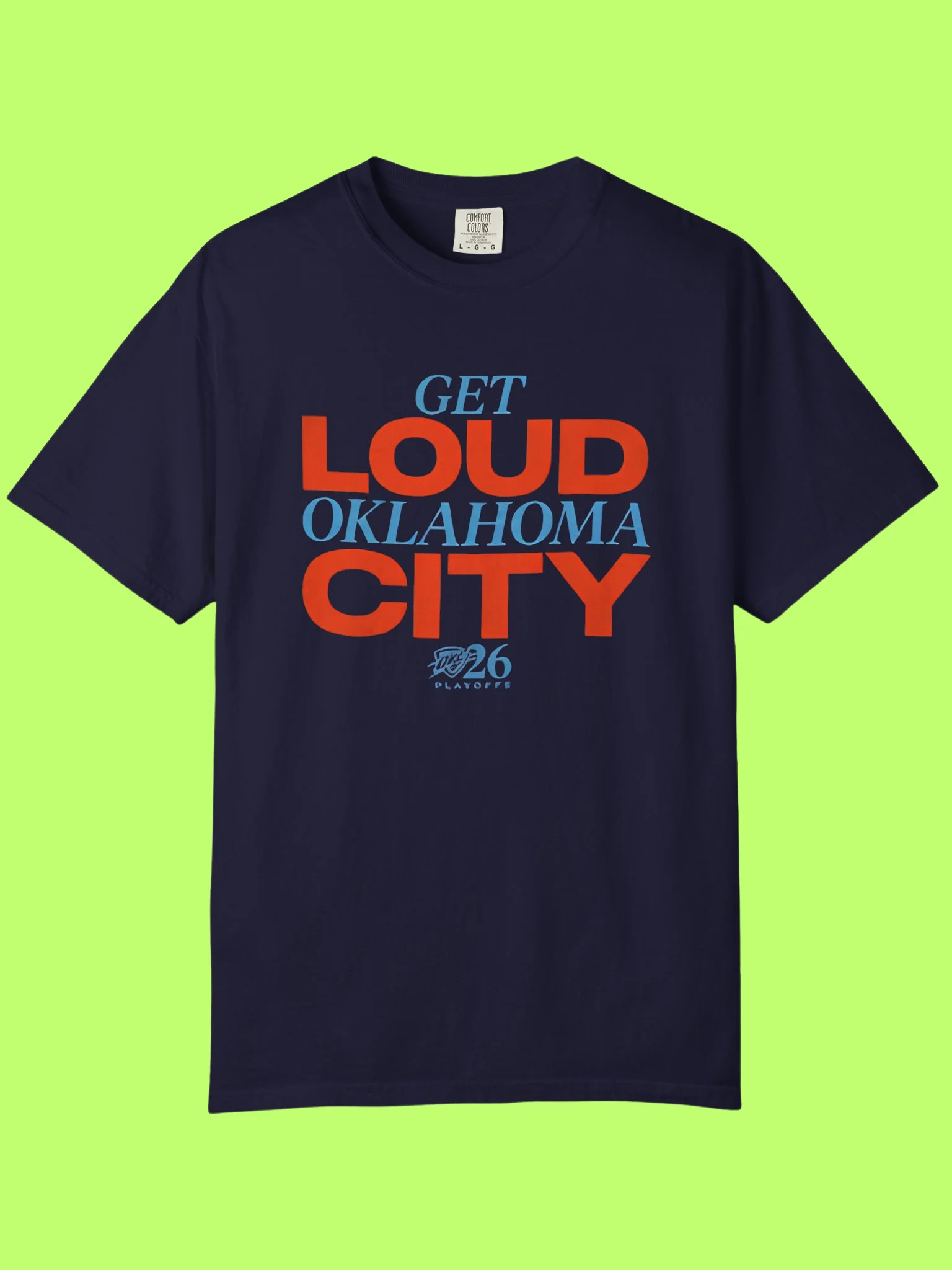 Get Loud Oklahoma City Playoffs Shirt product image (32)