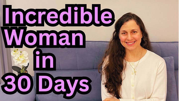 Incredible Woman in 30 Days - Bible Study - 4 part series product image (1)