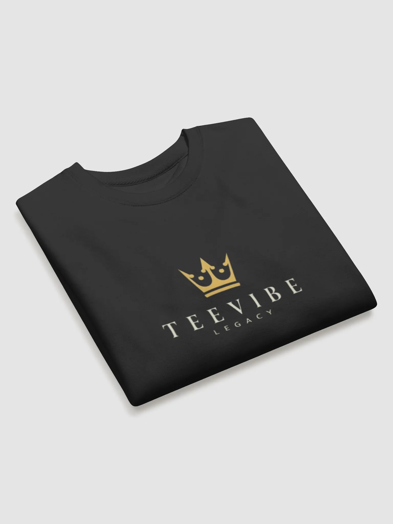 TEEVIBE LEGACY Yellow Crown Premium Sweatshirt product image (3)