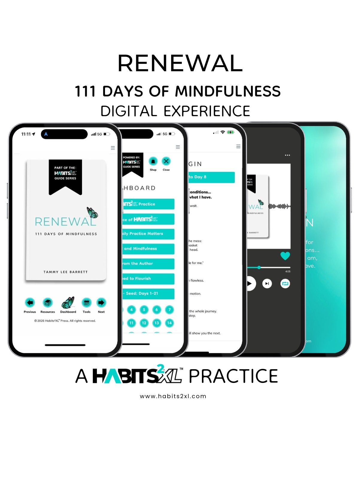 Renewal: 111 Days of Mindfulness - Digital Experience product image (1)