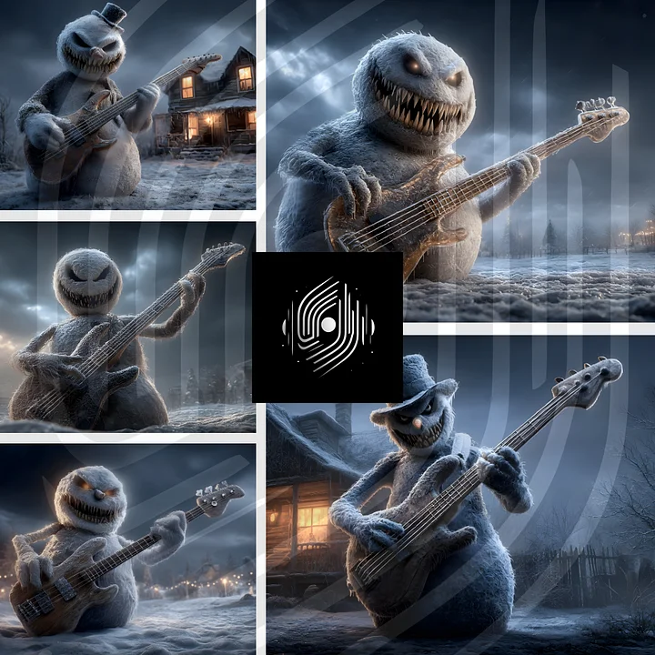 Snowman Metal Musicians - Bassists product image (1)