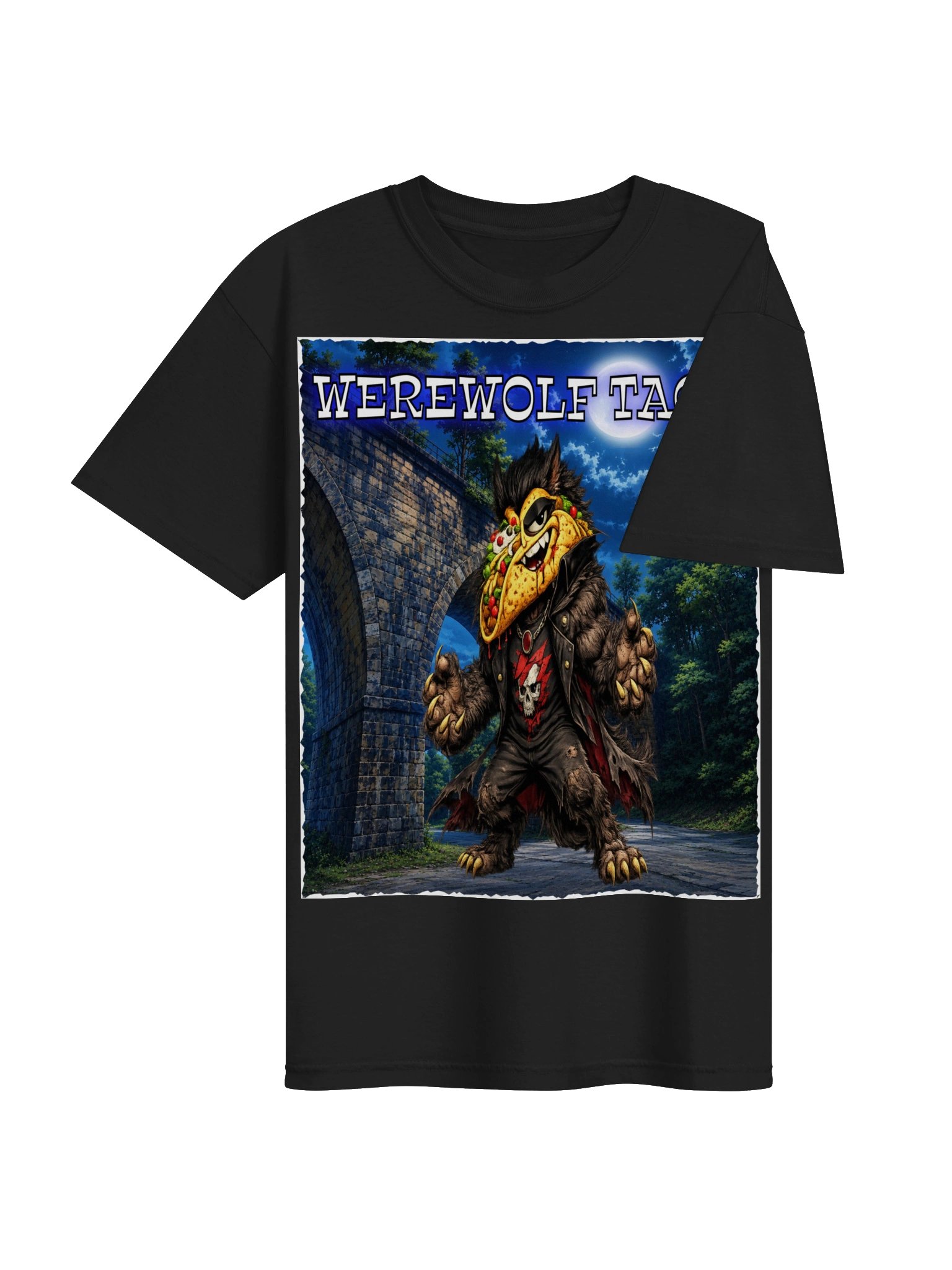 Werewolf Taco Night Tee - The Taco Family product image (40)