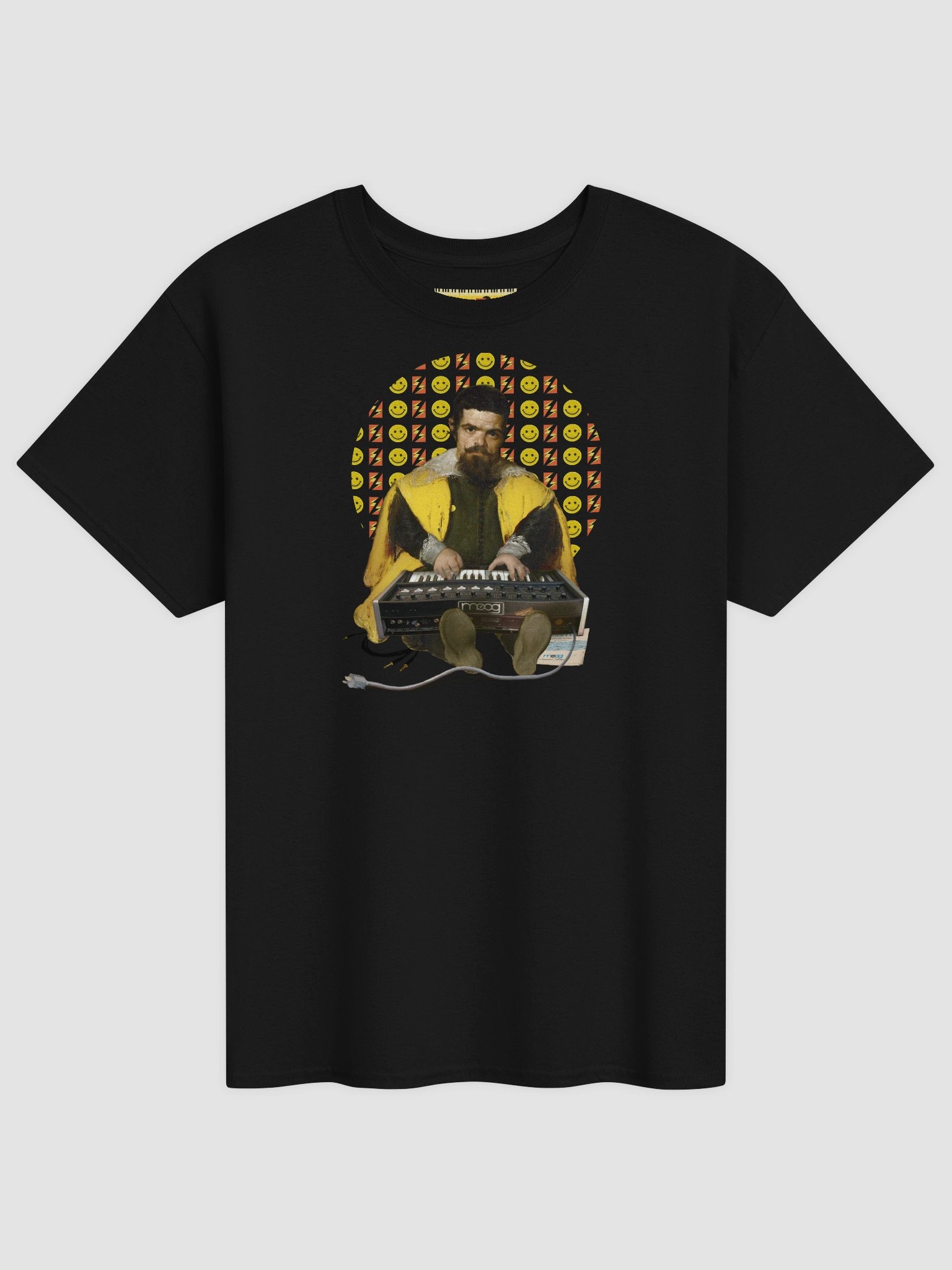El Micro mOOg del Primo, Micro mOOg tribute by Frank Fonik, Synths Techno EDM Unisex t-shirt product image (2)