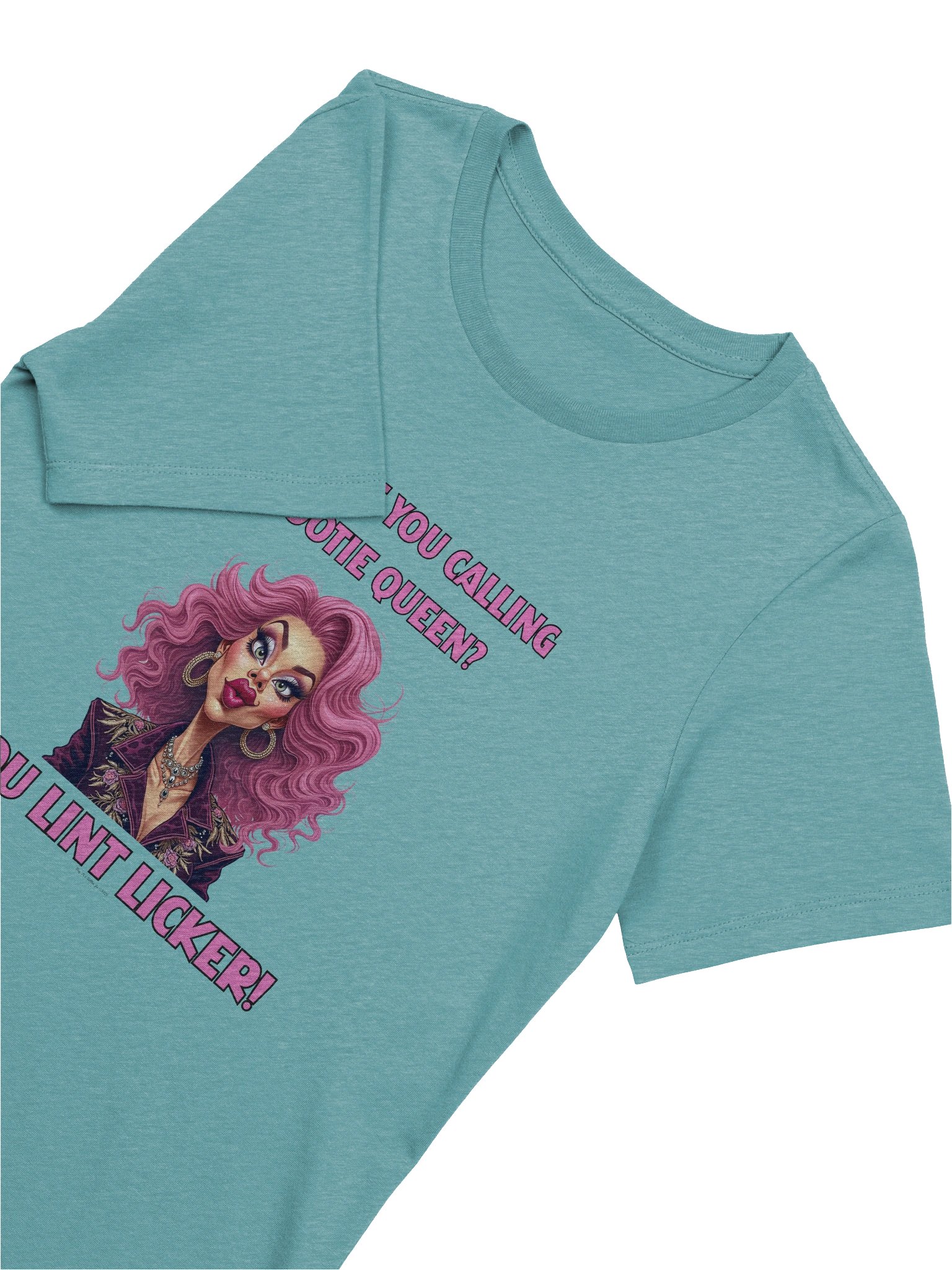 [BJ Designs] Cootie Queen Lint Licker - Women's Graphic Tee product image (5)