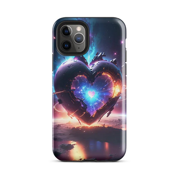 Cosmic Heart iPhone Tough Case - Galaxy Core Energy Design product image (25)