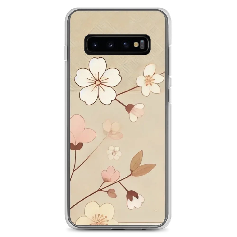 Floral Elegance Korea Style Samsung® Clear Case product image (2)