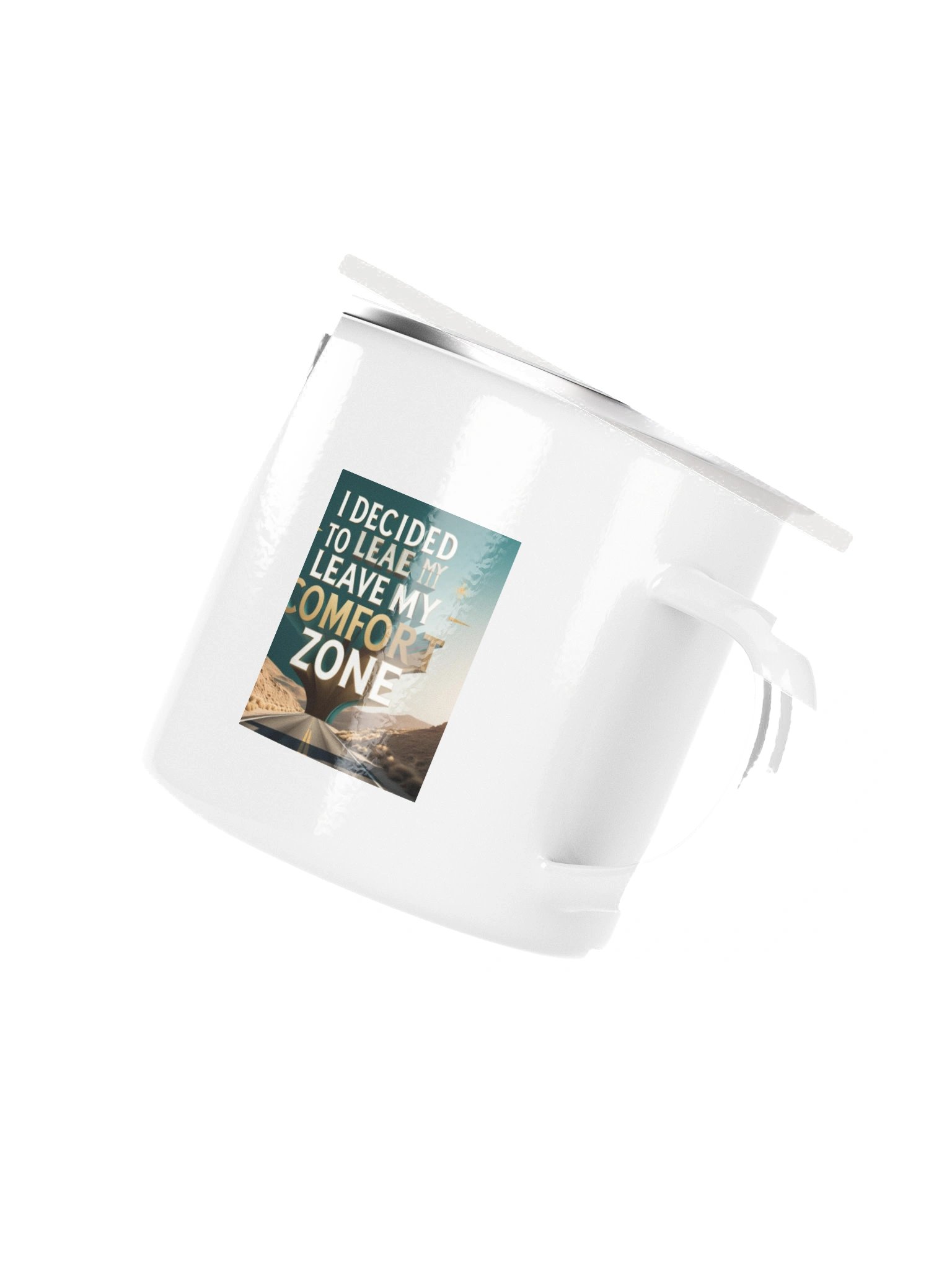 Wanderlust Enamel Mug product image (3)