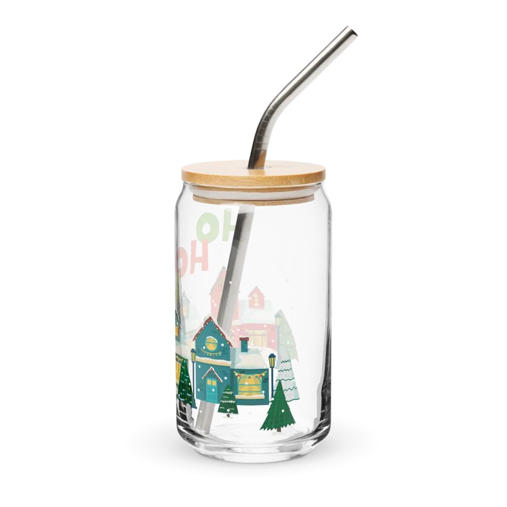 HO HO HO Can-Shaped Glassware product image (3)