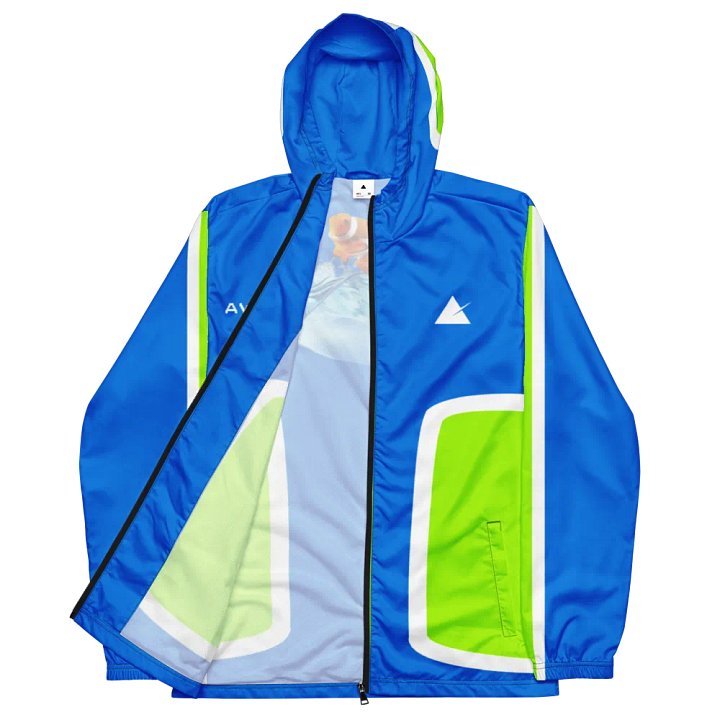 Awestruck Frutiger Aero Windbreaker product image (1)