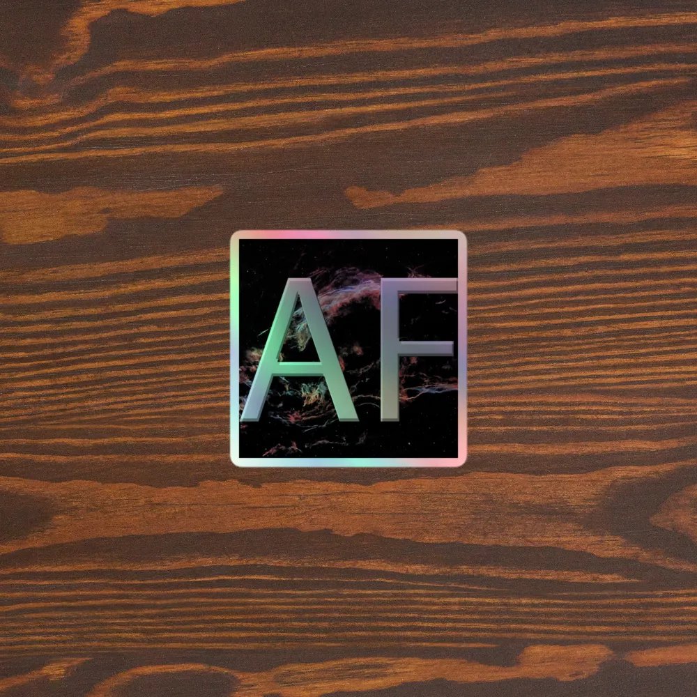 AstroAF Holographic Sticker product image (3)