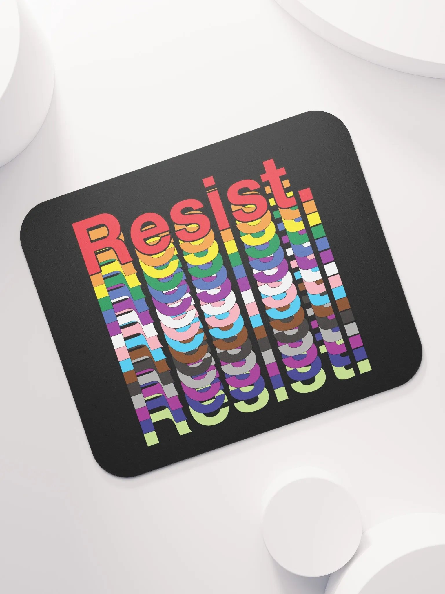 Resist - Rainbow Mousepad product image (7)