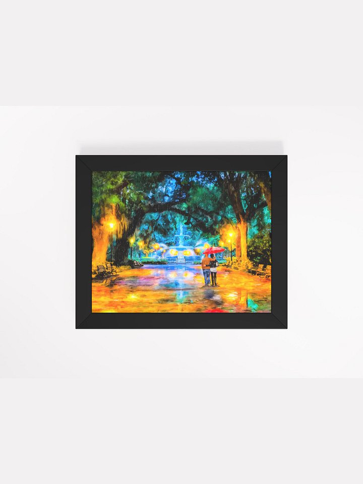 Forsyth Park – Savannah Fountain Studio Framed Print product image (1)
