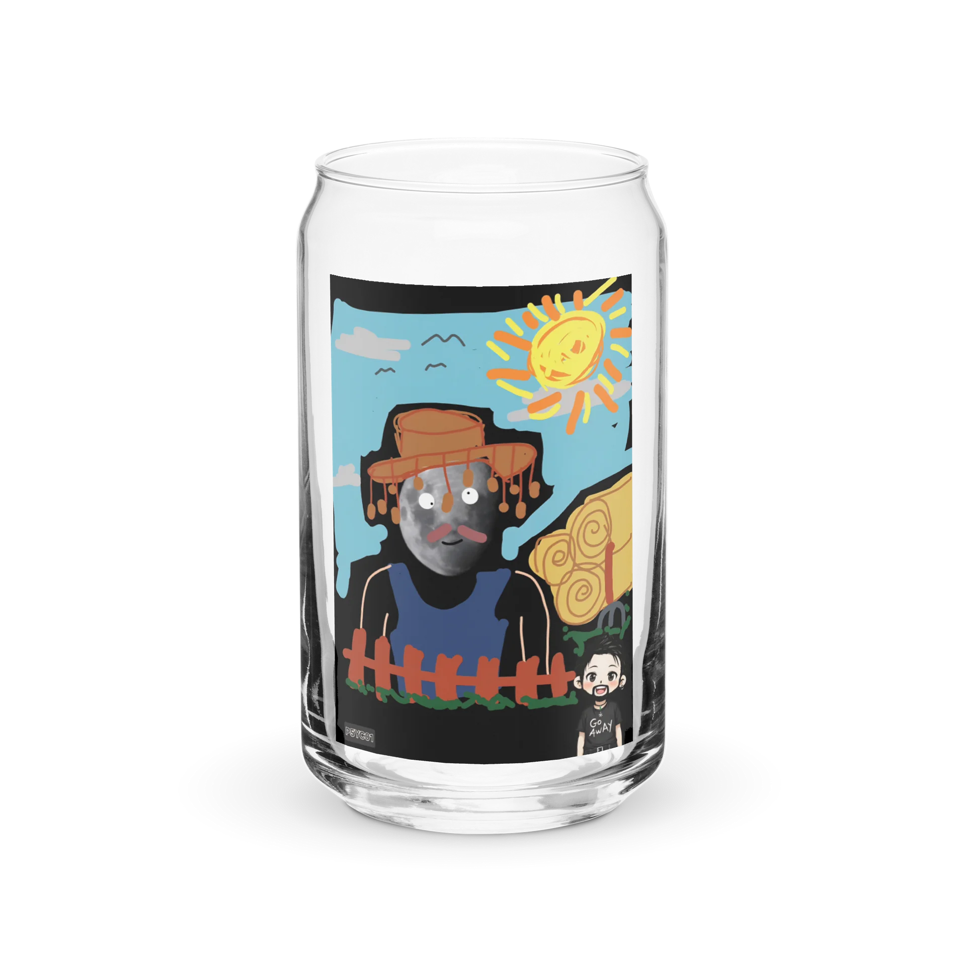 Farmer Mr.Moon Can-Shaped Glass product image (1)