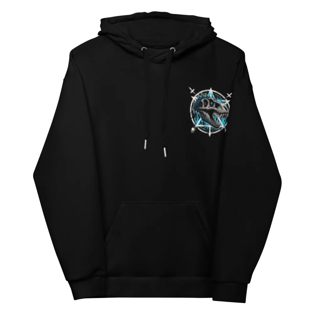 Rock Blue flame all over print hoodie product image (9)