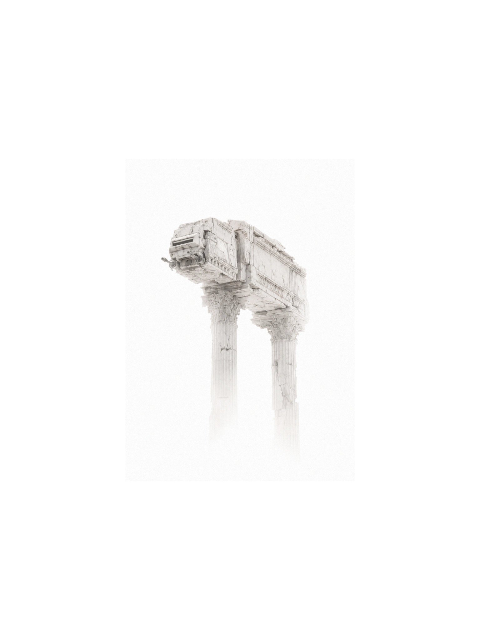 Der antike Sci-Fi-Walker | HKD Poster product image (1)