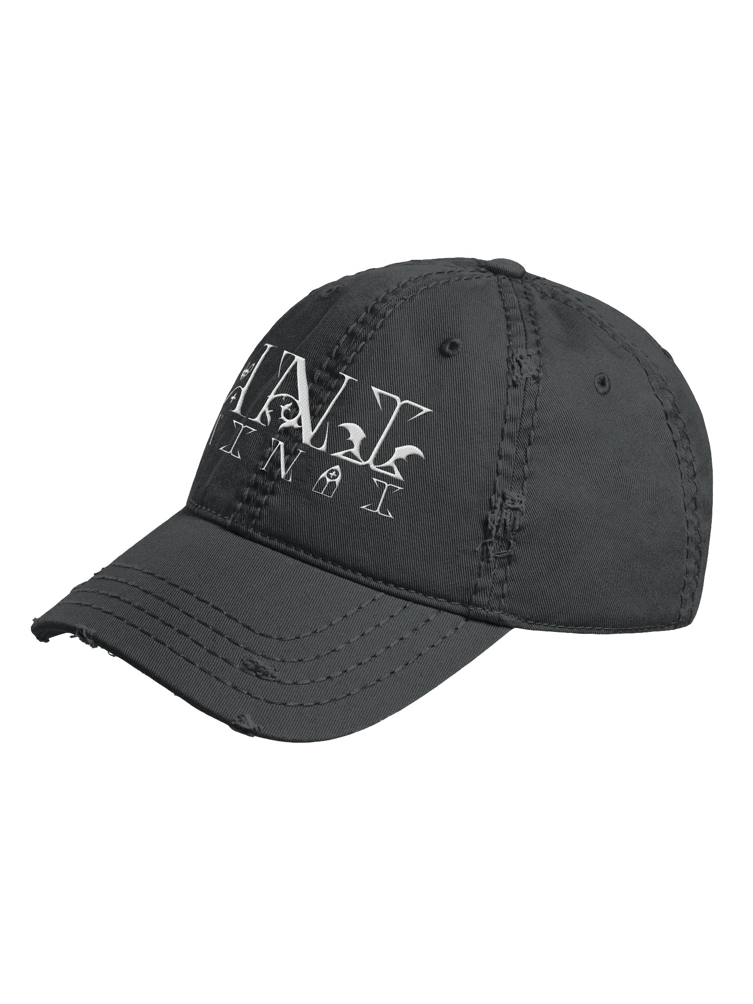 Embroidered Ani Logo Distressed Hat product image (5)