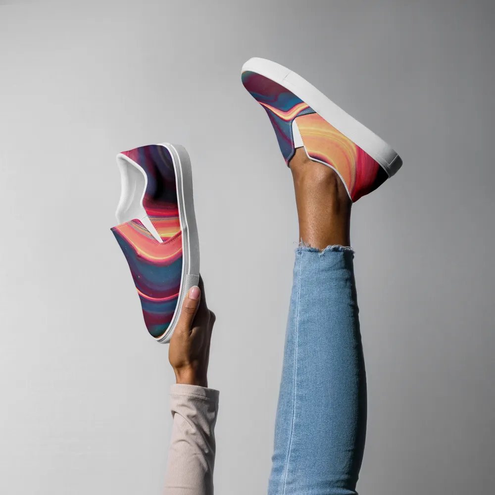 Abstract Slip-On Canvas Shoes product image (6)