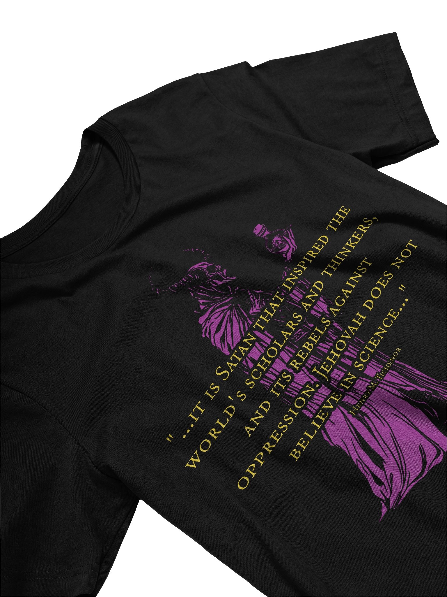 Tichenor Satan Inspires Science Quote Tee product image (3)