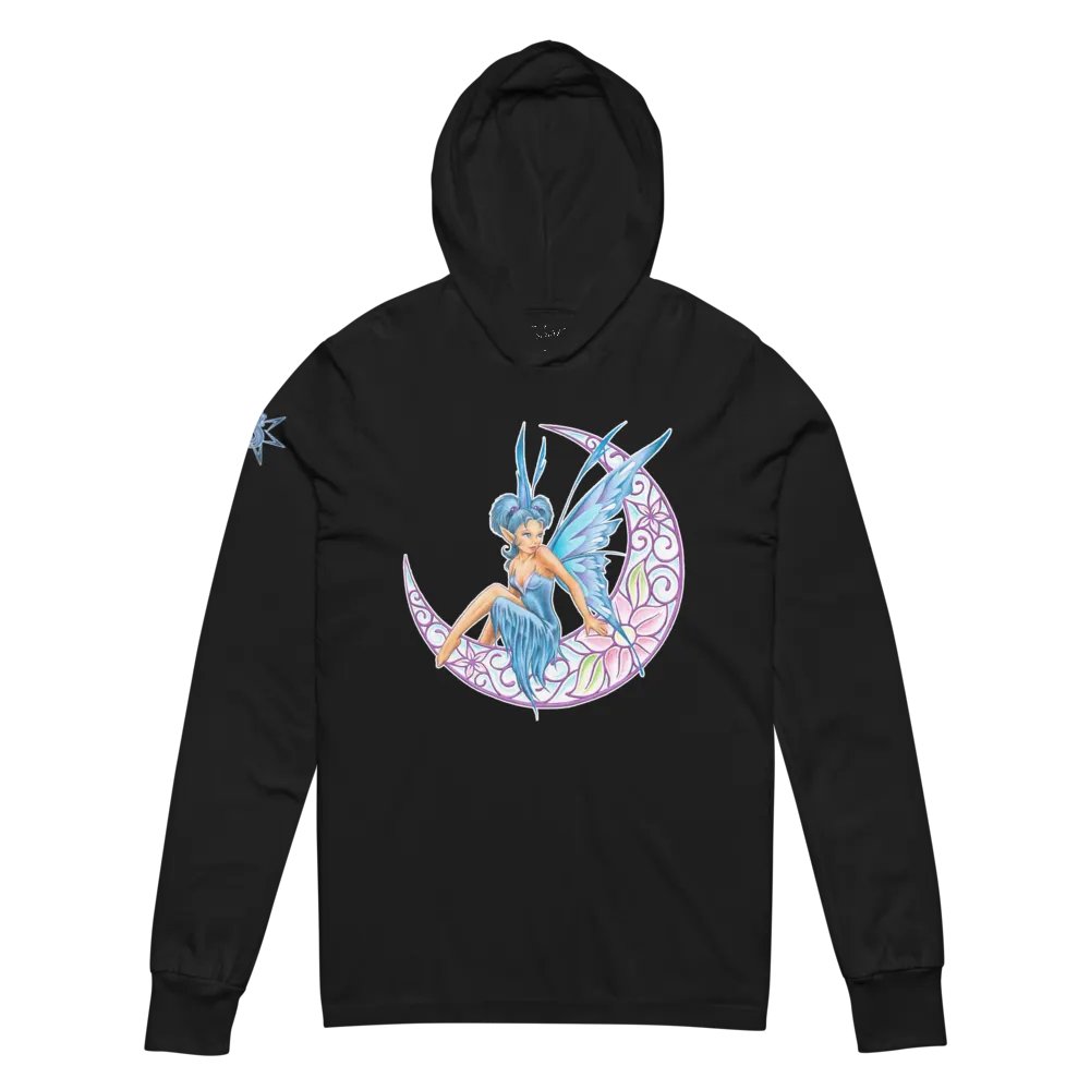 Moonflower Faery - SFA Long Sleeve Hoodie Tee product image (4)
