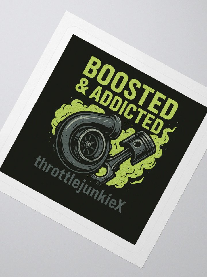 Boosted & Addicted Kiss Cut Stickers product image (7)