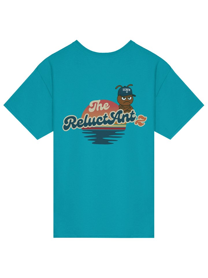 Screw U Ant Tee - Cold Ocean product image (2)
