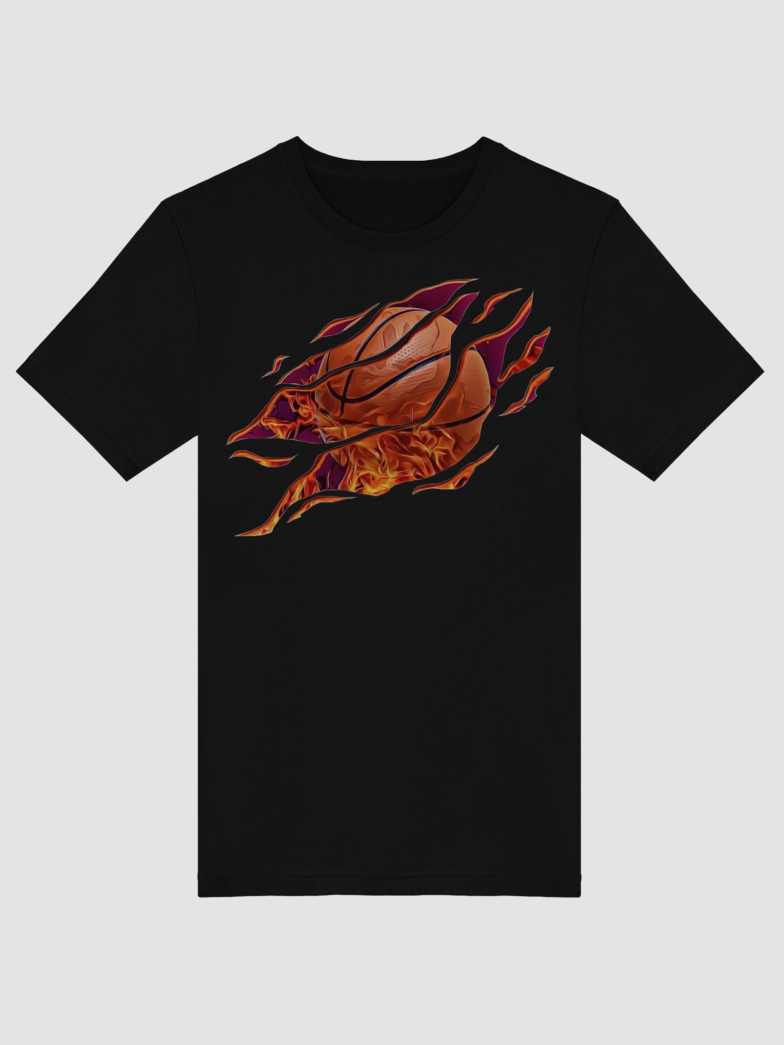 Inferno Hoops Unisex T-Shirt product image (5)
