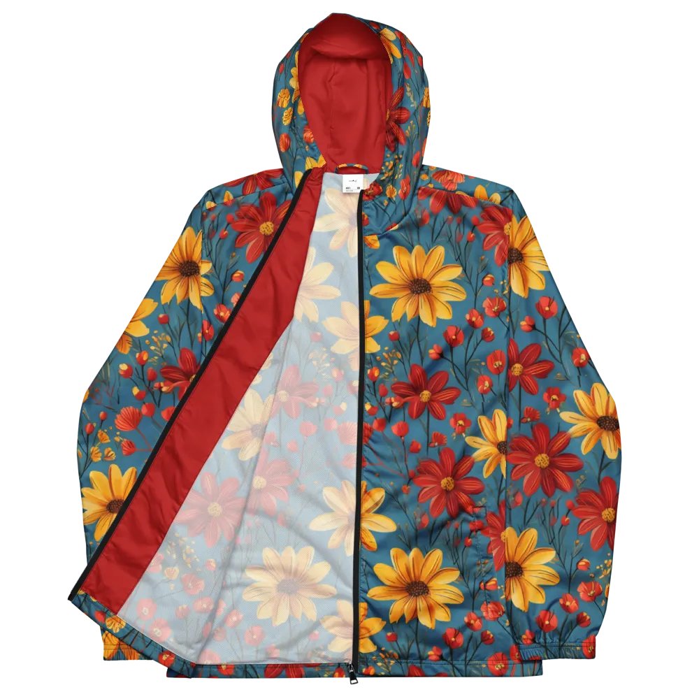 Carmine Breeze All-Over Windbreaker product image (4)