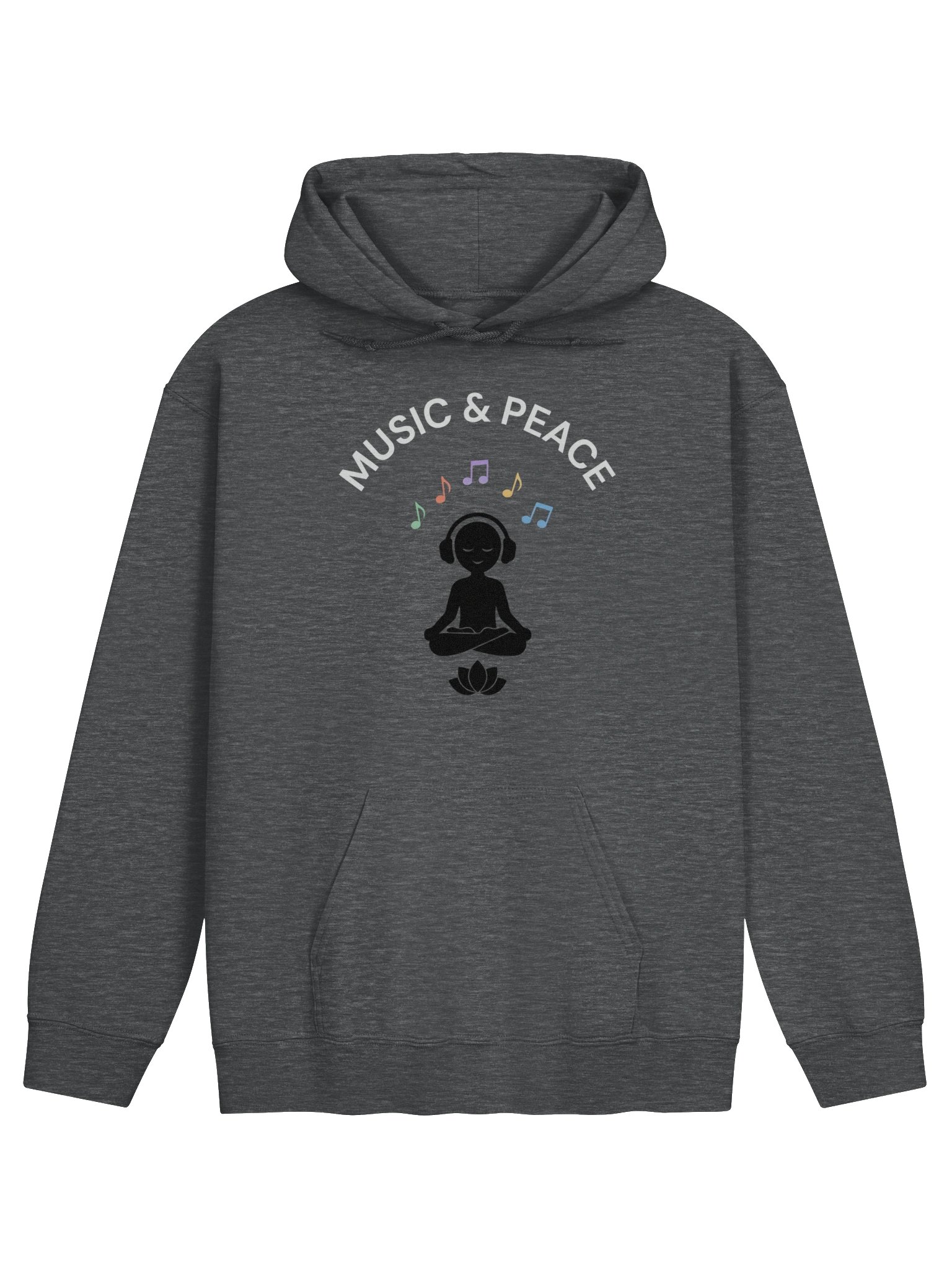 Music & Peace Graphic Hoodie product image (11)