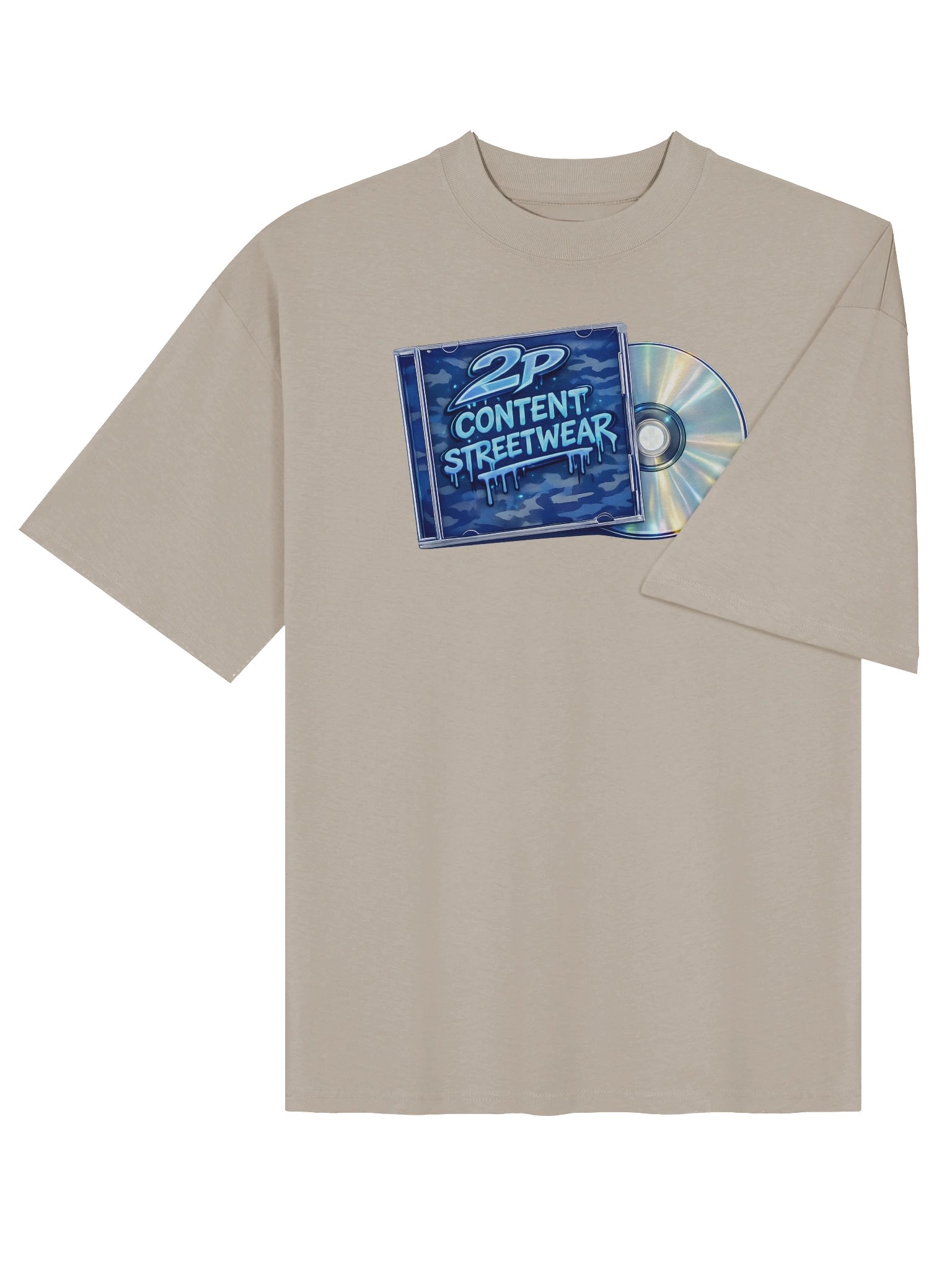 2P Content Streetwear Oversized Tee product image (20)