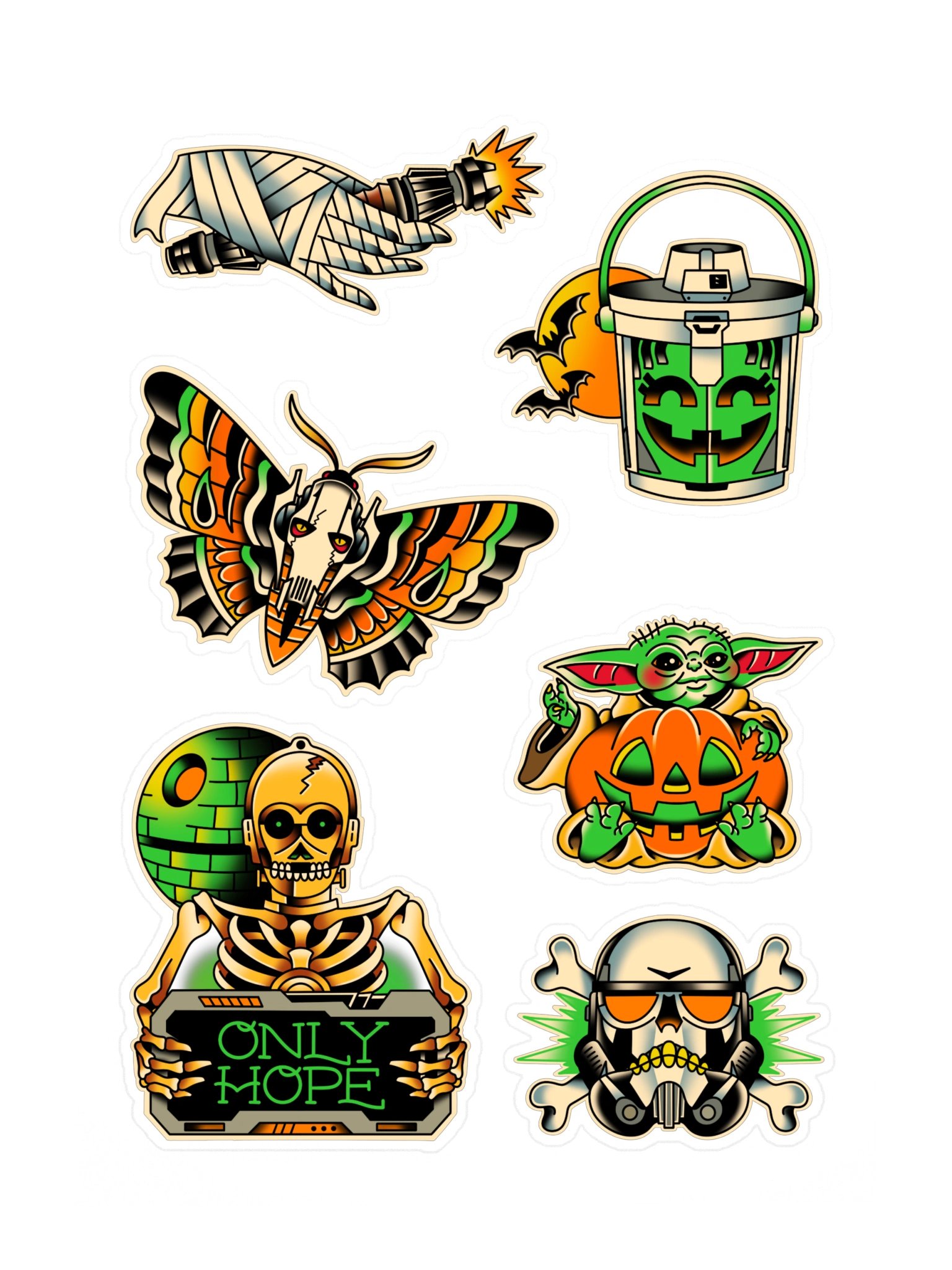 Halloween Flash - Sticker Sheet product image (1)