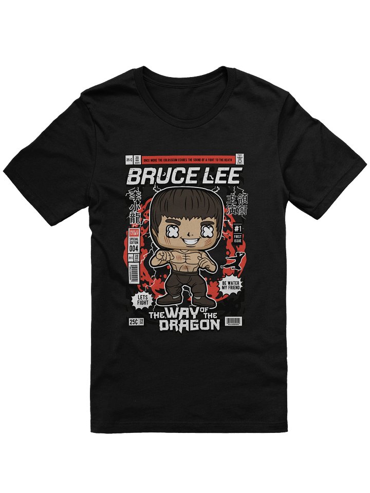 Bruce Lee Comic Book Tribute T-Shirt product image (1)