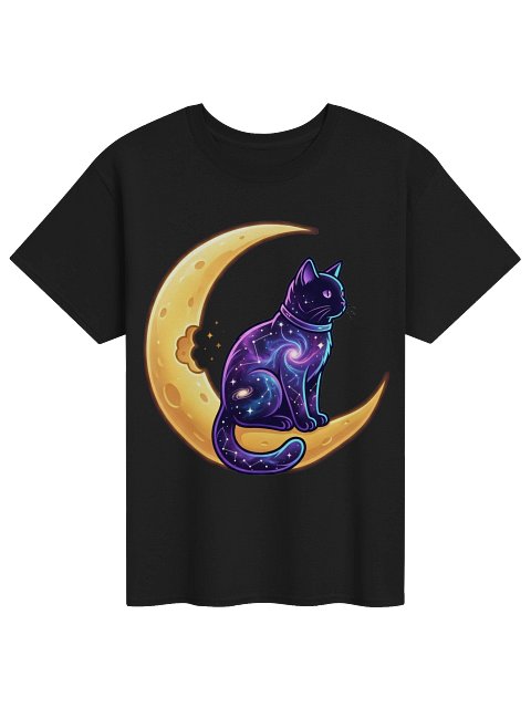 Moon Snack Cat Tee