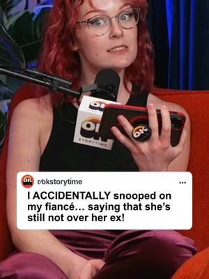 I ACCIDENTALLY snooped on my fiancé… saying that she’s still not over her ex! Part 1
 🎙OK Storytime is a Reddit comedy & relationship podcast where we react to the internet's wildest Reddit stories. From relationship drama and AITA to family conflicts, cheating stories, and unbelievable real-life situations, we bring you new episodes every day.  #reddit #redditstories #redditreadings #reddit_tiktok