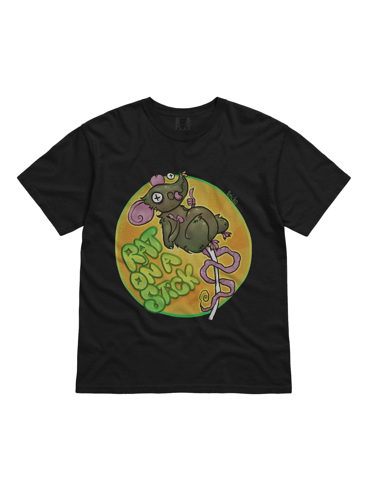 Rat on a Stick T-shirt product image (1)